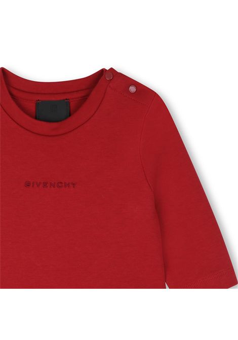 Abito con logo ricamato GIVENCHY KIDS | H3146396D